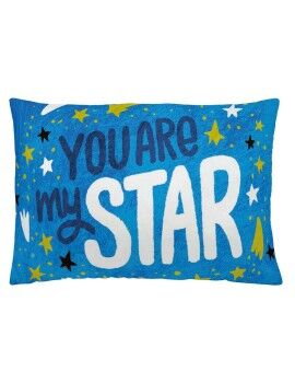 Funda de cojín Naturals Stars Reach (50 x 30 cm)