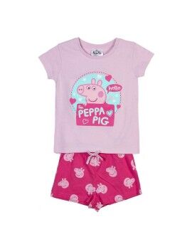 Pijama de Verano Peppa Pig Rosa