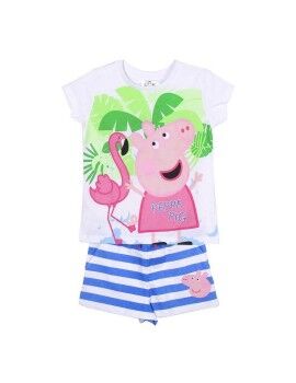 Conjunto de Ropa Peppa Pig Blanco Azul