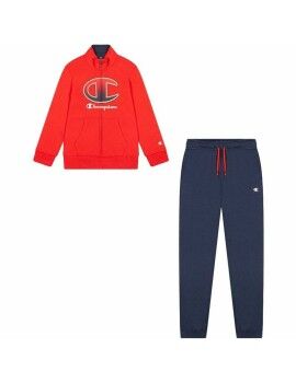 Conjunto Deportivo para Niños Champion Full Zip Rojo