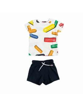 Conjunto Deportivo para Niños Champion Baby White