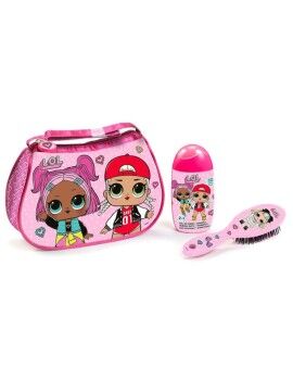 Set de Cuidado Personal L.O.L. Surprise Cartoon Surprise Neceser Baño (3 pcs) 3 Piezas