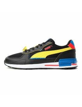 Sapatilhas de Desporto Infantis Puma Graviton SMILEYWORLD Jr Preto