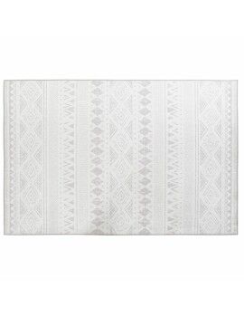 Alfombra DKD Home Decor Beige Blanco Ikat (200 x 290 x 0,4 cm)