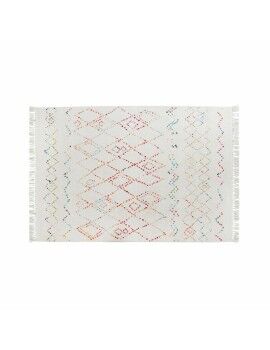 Alfombra DKD Home Decor Blanco Multicolor (120 x 180 x 0,7 cm)