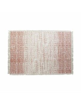 Alfombra DKD Home Decor Beige Naranja (120 x 180 x 1 cm)