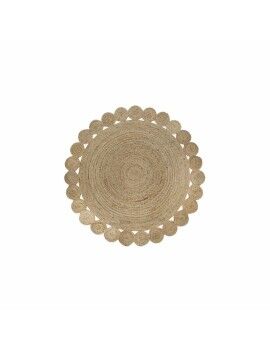 Tapete DKD Home Decor Castanho Natural 150 x 150 x 1 cm