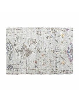 Alfombra DKD Home Decor Blanco Multicolor Árabe (160 x 230 x 0,75 cm)