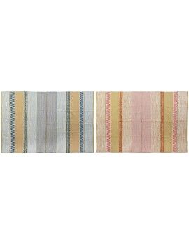 Alfombra DKD Home Decor Poliéster Multicolor Moderno 200 x 290 x 1 cm (2 Unidades)