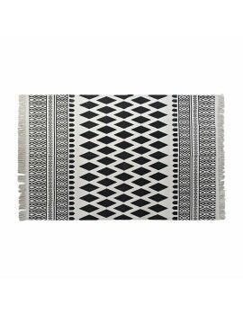 Alfombra DKD Home Decor Negro Blanco (120 x 180 x 0,7 cm)