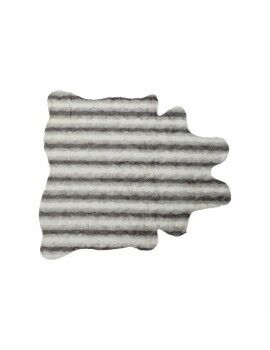 Alfombra DKD Home Decor 160 x 150 x 2 cm Gris Poliéster Blanco