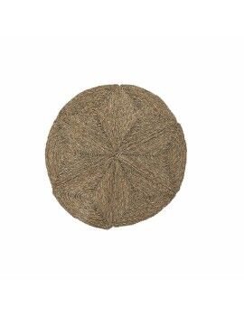 Tapete DKD Home Decor 150 x 0,5 x 150 cm Natural Poliéster Zostera marina