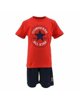 Conjunto Deportivo para Niños Converse Chuck Taylor Patch Rojo