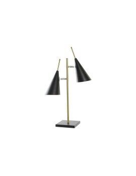 Lâmpada de mesa DKD Home Decor Preto Dourado Metal 25 W 220 V 38 x 16 x 64 cm