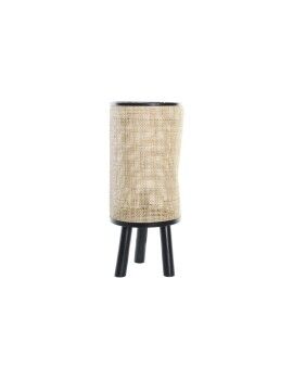 Lámpara de mesa DKD Home Decor Natural Negro 220 V 50 W (25 x 25 x 59 cm)