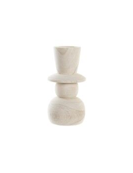 Vaso DKD Home Decor Castanho Natural 14 x 14 x 27 cm