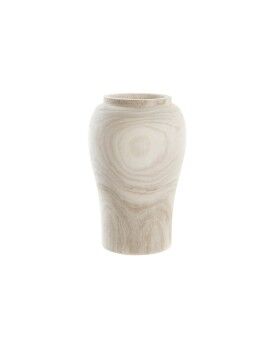 Vaso DKD Home Decor Castanho Natural 15 x 15 x 24 cm