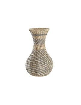 Vaso DKD Home Decor Natural Cinzento 25 x 25 x 41 cm