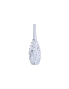 Jarrón DKD Home Decor Blanco Resina Moderno (19 x 19 x 60 cm)