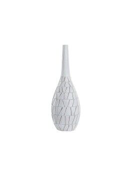 Jarrón DKD Home Decor Blanco Resina Moderno (18 x 18 x 50 cm)