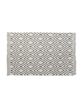 Alfombra DKD Home Decor Negro Blanco (120 x 190 x 0,7 cm)