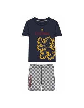 Pijama Infantil Harry Potter Cinzento