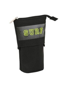 Estuche Cubilete Safta Surf Negro (8 x 19 x 6 cm)