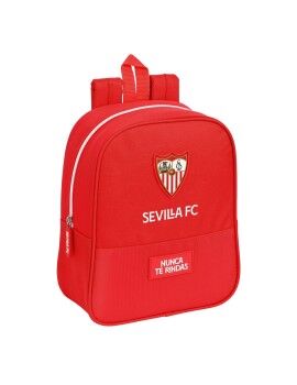 Mochila Escolar Sevilla Fútbol Club Vermelho 22 x 27 x 10 cm