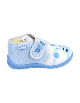 Pantufas Para Crianças 3D Blue Azul escuro