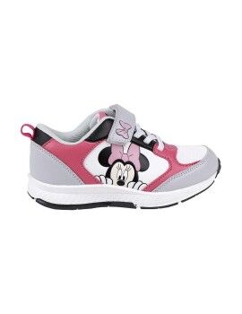 Zapatillas Deportivas Infantiles Minnie Mouse Gris Rosa