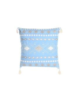 Almofada DKD Home Decor Azul Branco 60 x 20 x 60 cm