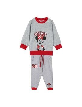 Chándal Infantil Minnie Mouse Gris