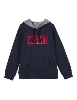 Sudadera con Capucha Niño Marvel Azul oscuro