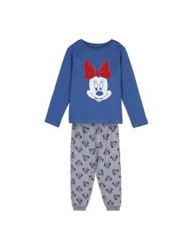 Pijama Infantil Minnie Mouse Azul oscuro