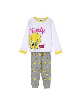 Pijama Infantil Looney Tunes Blanco