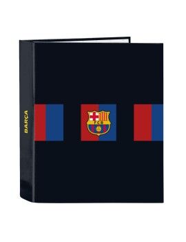 Carpeta de anillas F.C. Barcelona Granate Azul marino A4 27 x 33 x 6 cm