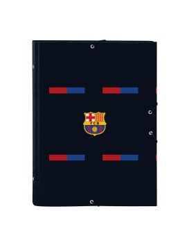 Carpeta F.C. Barcelona Granate Azul marino A4 (26 x 33.5 x 4 cm)