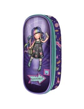 Bolsa Escolar Gorjuss Up and away Roxo (10 x 23 x 6 cm)