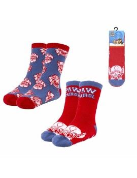 Calcetines Antideslizantes The Paw Patrol Multicolor 2 Unidades