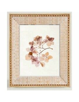 Moldura de Fotos DKD Home Decor Natural Madeira Madeira MDF 16,5 x 2 x 22 cm