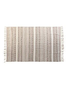 Alfombra DKD Home Decor Flecos Boho Poliéster Algodón (160 x 230 cm)