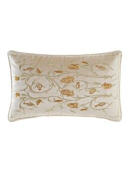 Almofada DKD Home Decor Dourado 50 x 10 x 30 cm Bloemen