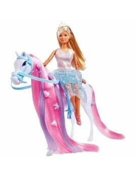 Boneca Simba Steffi Love Princess 29 cm Cavalo