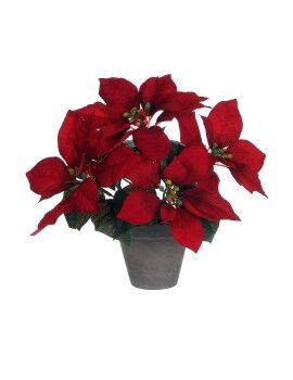 Planta Decorativa Mica Decorations Rojo PVC