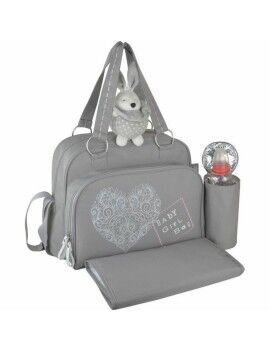 Bolsa para Troca de Fraldas Baby on Board Baby girl Cinzento