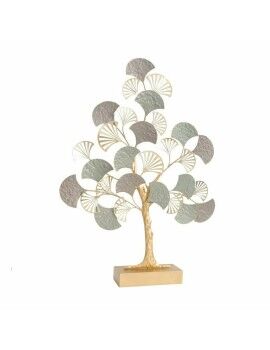 Figura Decorativa DKD Home Decor Árbol Dorado Metal Multicolor Moderno (64 x 11 x 87,6 cm)