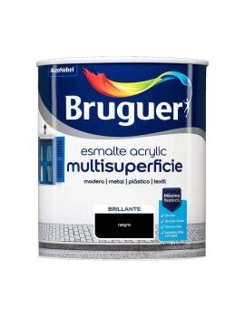 Pintura acrílica Bruguer Negro (750 ml)