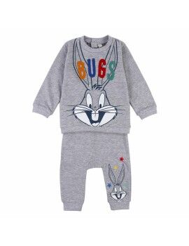 Chándal Infantil Looney Tunes Gris