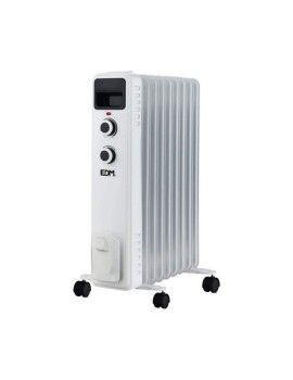 Radiador de Óleo (9 corpos) EDM 07124 07124 Branco 2000 W