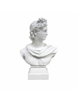 Figura Decorativa DKD Home Decor Apollo Blanco Neoclásico 13,7 x 7,5 x 19,5 cm